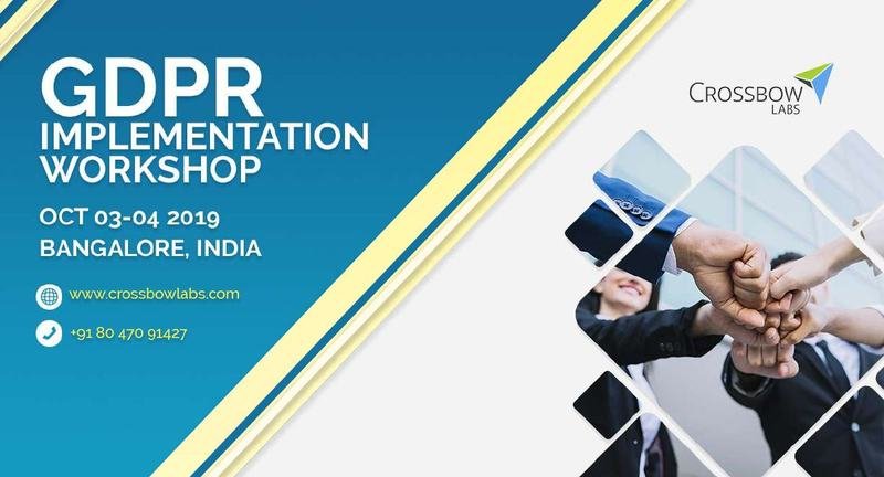 Crossbow, GDPR implementation workshop